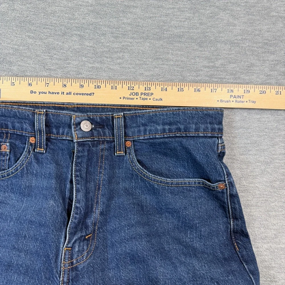 VTG Levis 505 Jeans Mens‎ 34x30 Blue Regular Straight Y2K Dark Wash Mid Rise